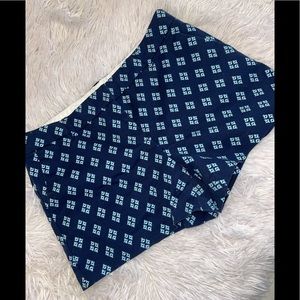 Dalia collection Blue/aqua diamond design, 10